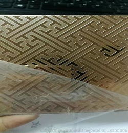 佛山專業(yè)加工銷售彩色不銹鋼板 酒店室內(nèi)裝飾玫瑰金彩色板